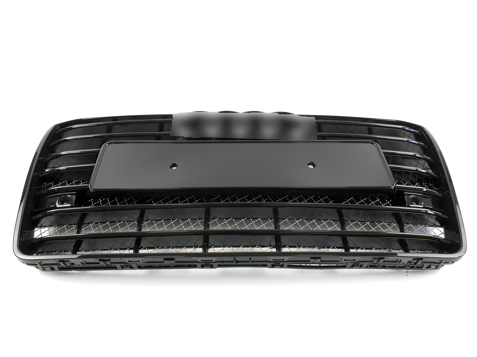 Решітка радіатора Full Black (в стилі W12) на Audi A8 D4 2014-2017 року 2
