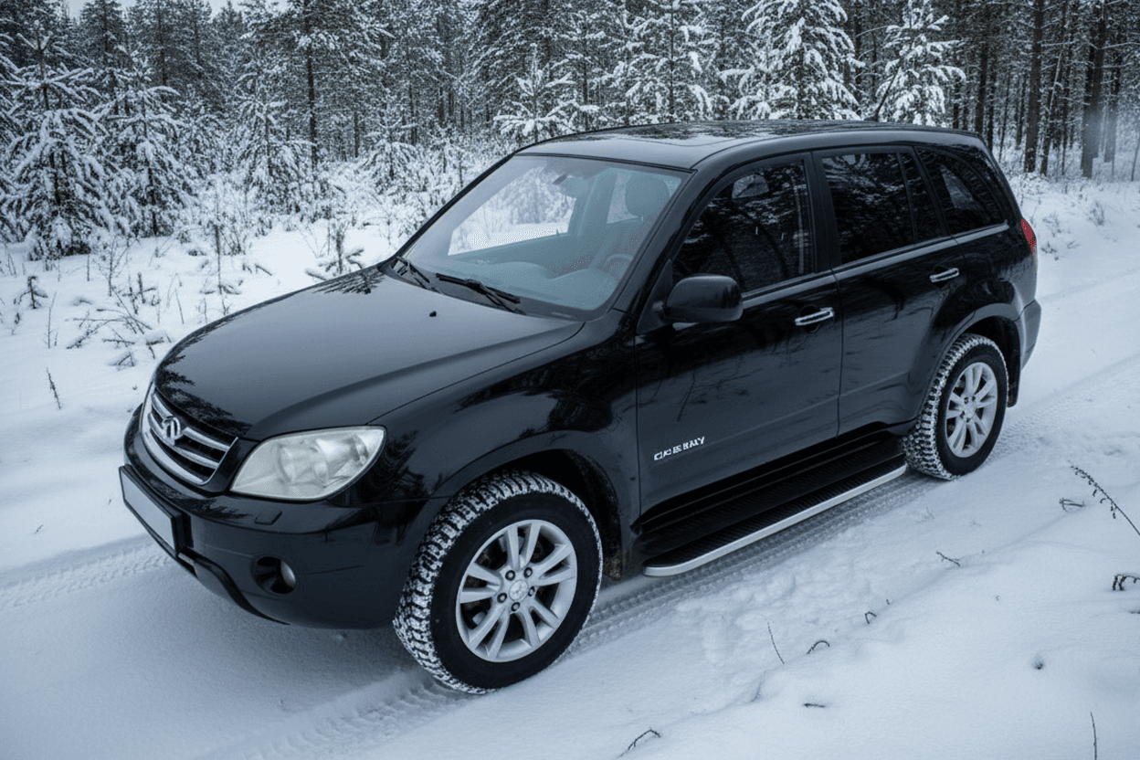 Бокові пороги Tayga (2 шт., алюміній)