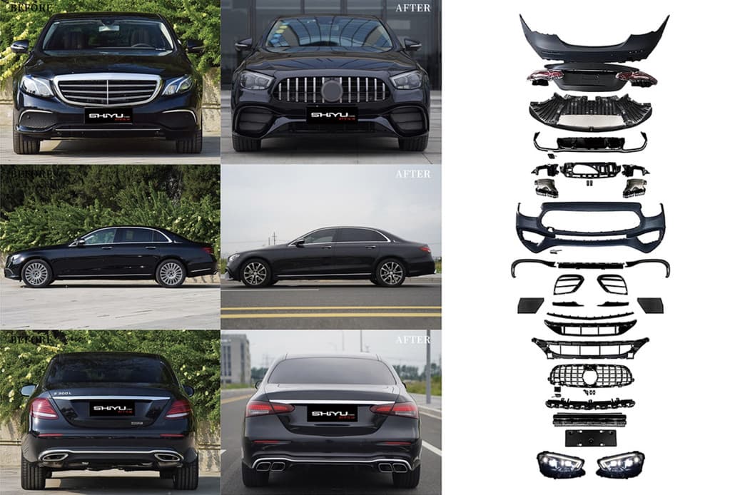 Комплект рестайлінгу в AMG E63 2024 року 3