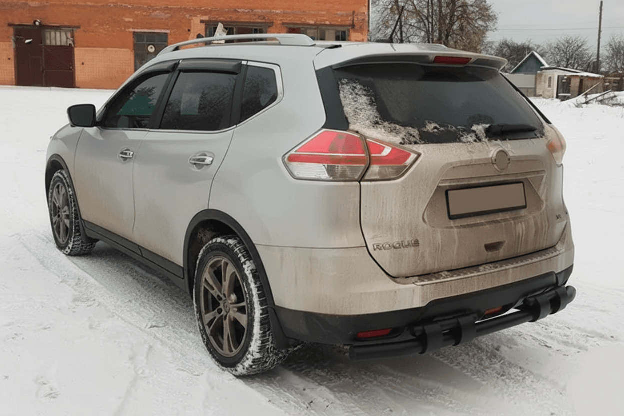 Задній захист NSXT.13.6.B1-08 Black (2 шт., нерж)