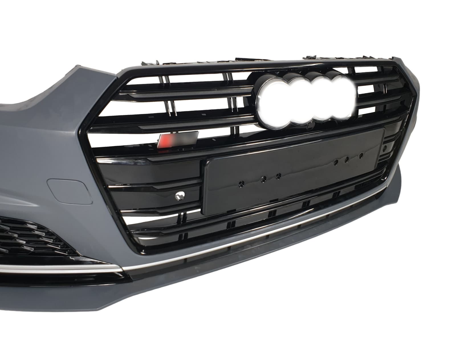 Передній бампер (в стилі S5) V3 на Audi A5 B9 2016-2020 року 3