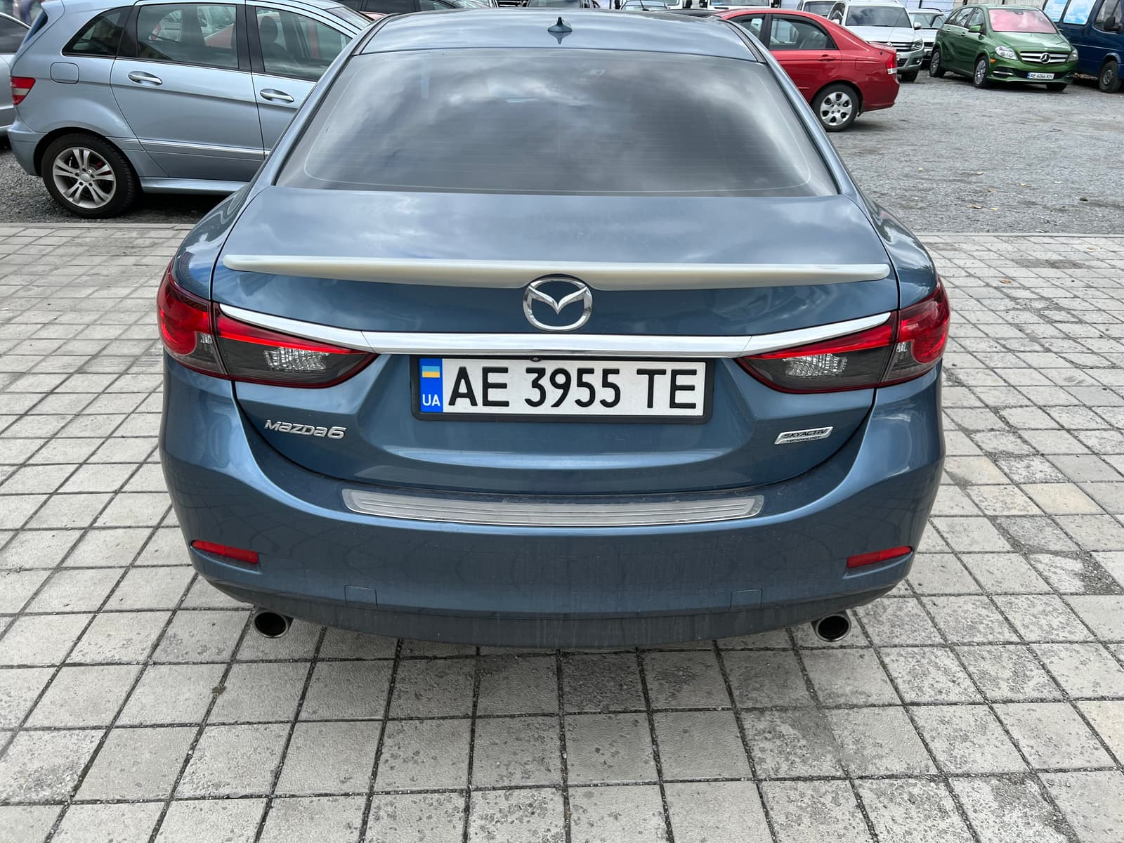 Спойлер ліп на багажник Mazda 6 2013 - ABS пластик під фарбування 4