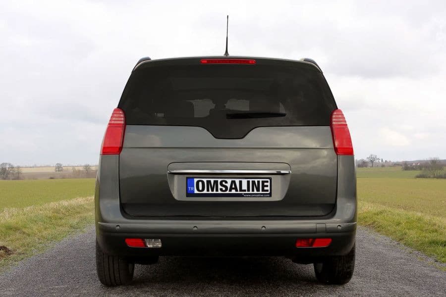 Хром планка над номером OmsaLine (нерж)