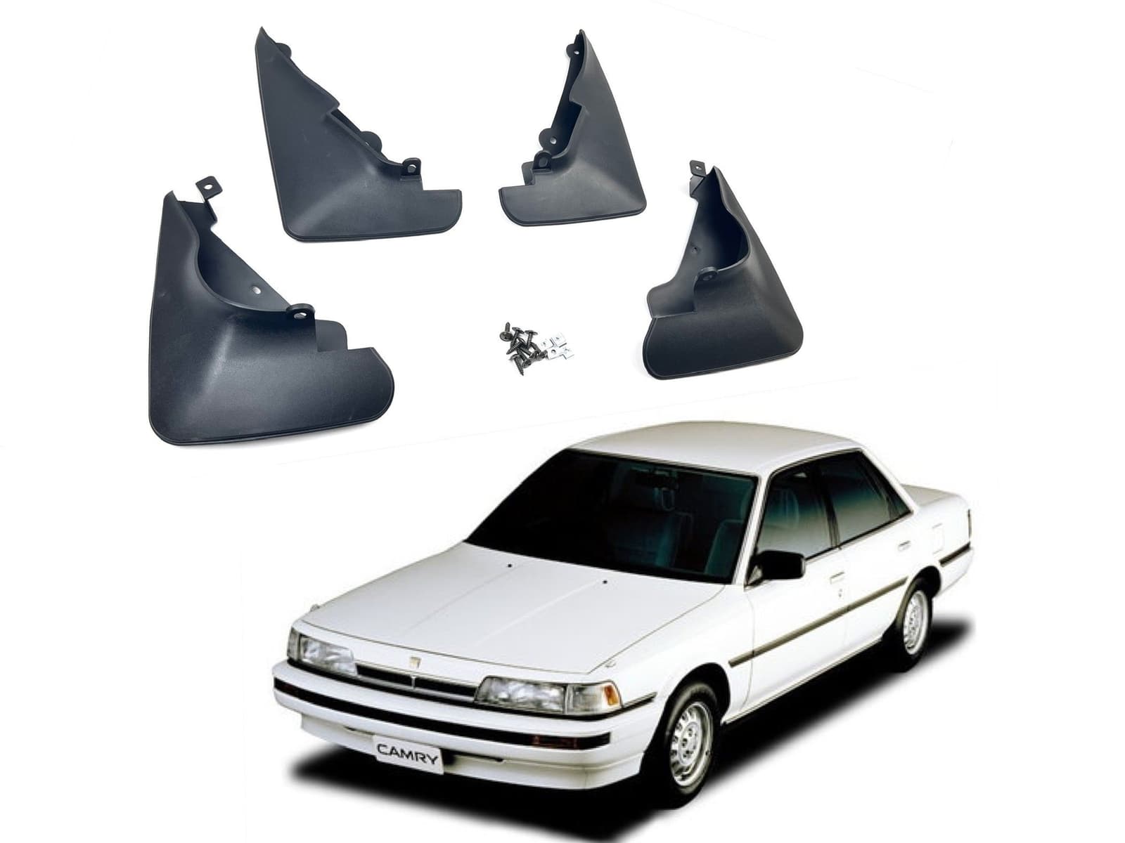 Бризковики Toyota Camry V20 1987-1991, комплект 4шт.