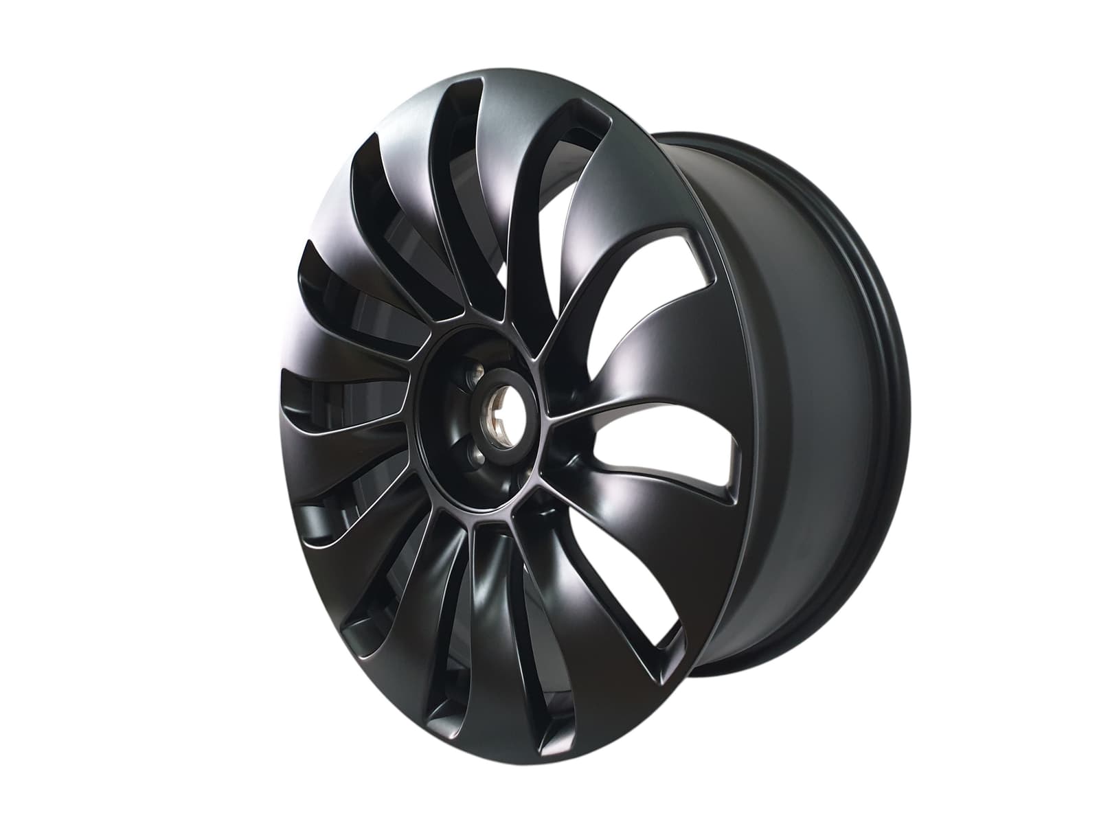 R20 Satin Black Диски (одноширокі 9.0J ET34) на Tesla Model 3 2017-2022 року 2