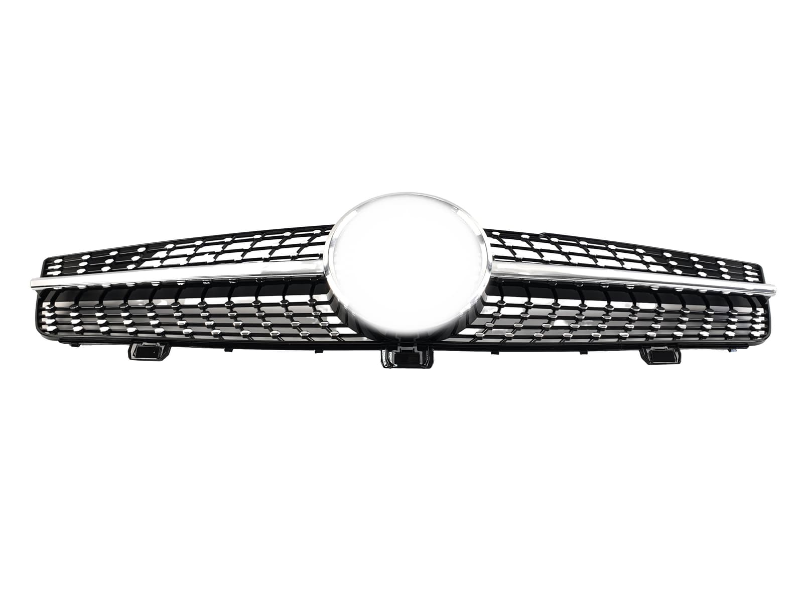 Решітка радіатора Black V2 Diamond на Mercedes-Benz CLS-Class C219 2008-2010 року 2