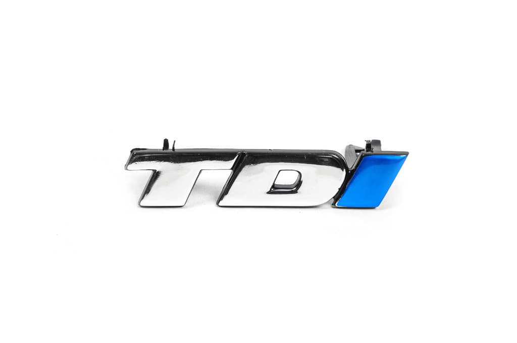 Напис в решітку Tdi Під оригінал, І - червона 6
