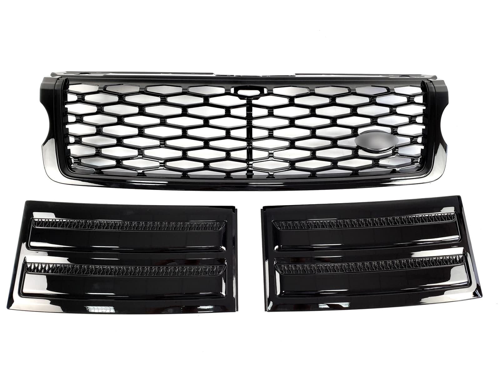 Решітка радіатора + жабра на Land Rover Range Rover Vogue L405 2013-2017 року