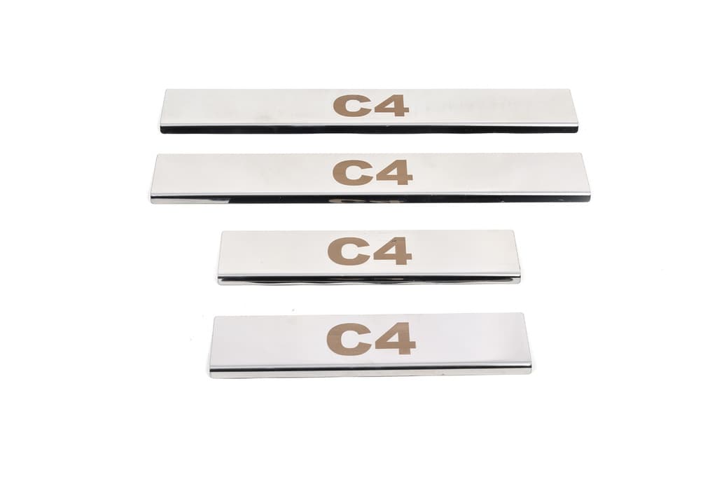 Накладки на пороги Carmos (4 шт., нерж.) 3