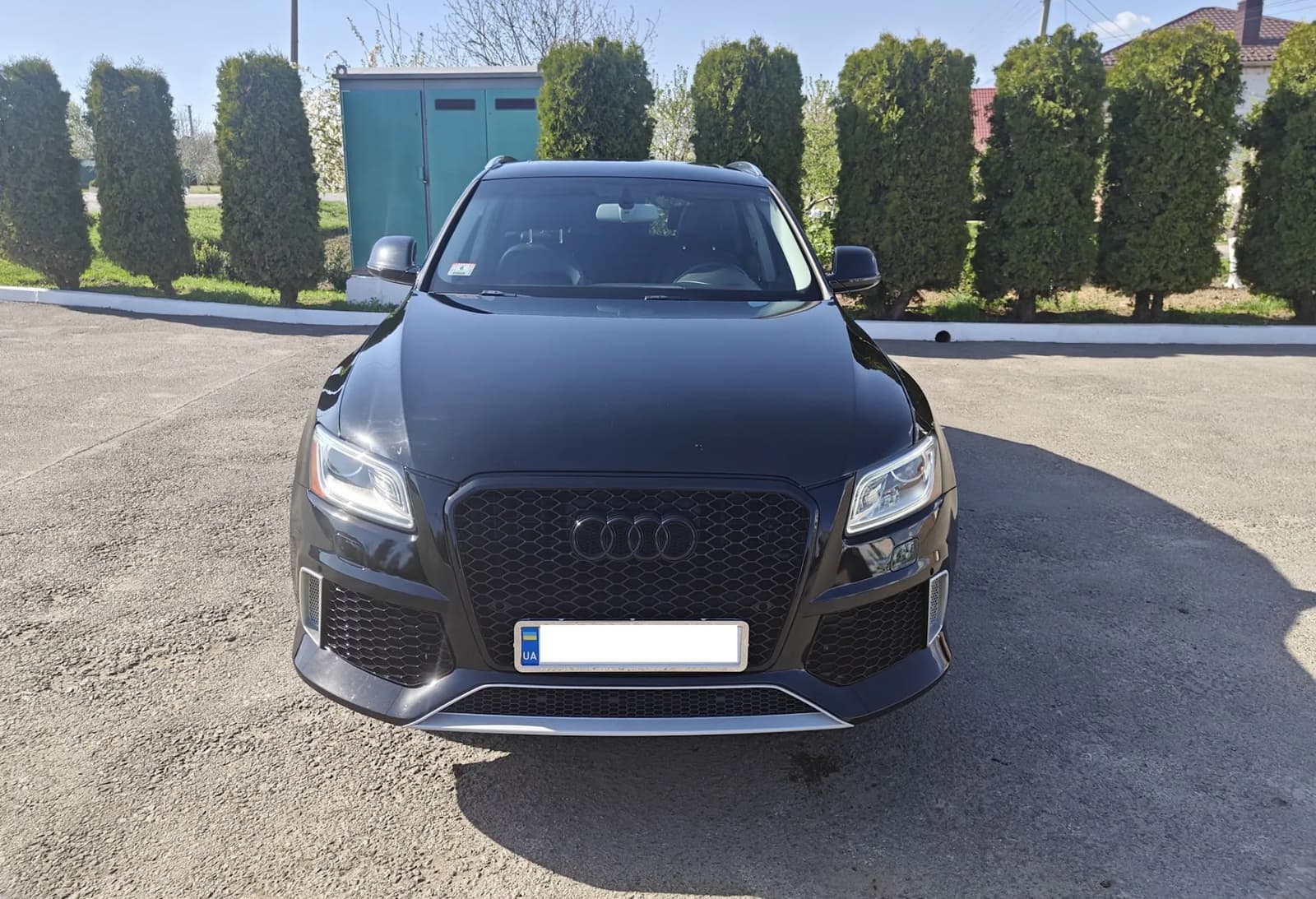 Передній бампер (в стилі RSQ5) V2 на Audi Q5 8R 2012-2016 року 6