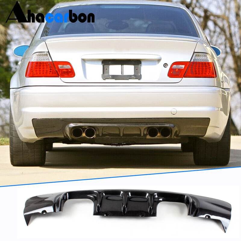 Дифузор заднього бампера V3 (для M3, Карбон)