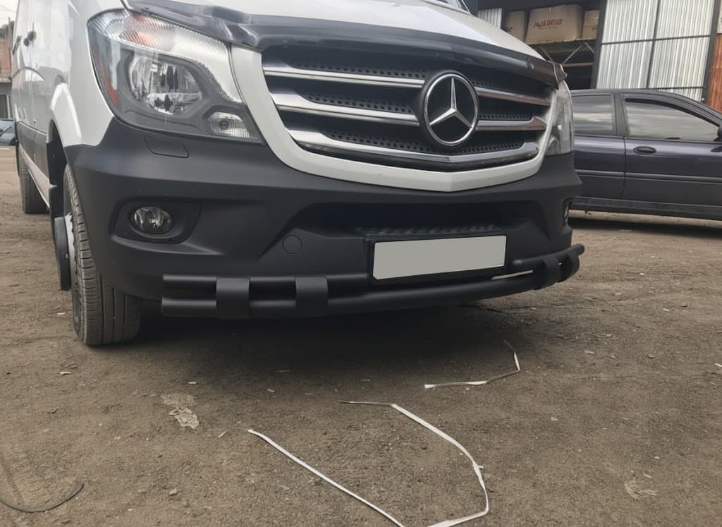 Передня нижня дуга Shark Black (нерж.) 2006-2013