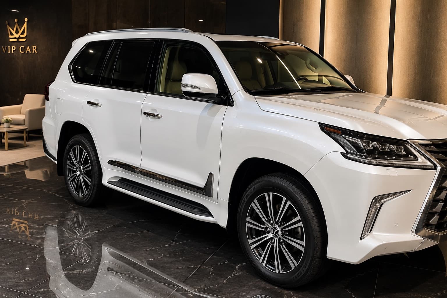 Молдинги F-Sport білі+хром (4 шт, ABS) 2