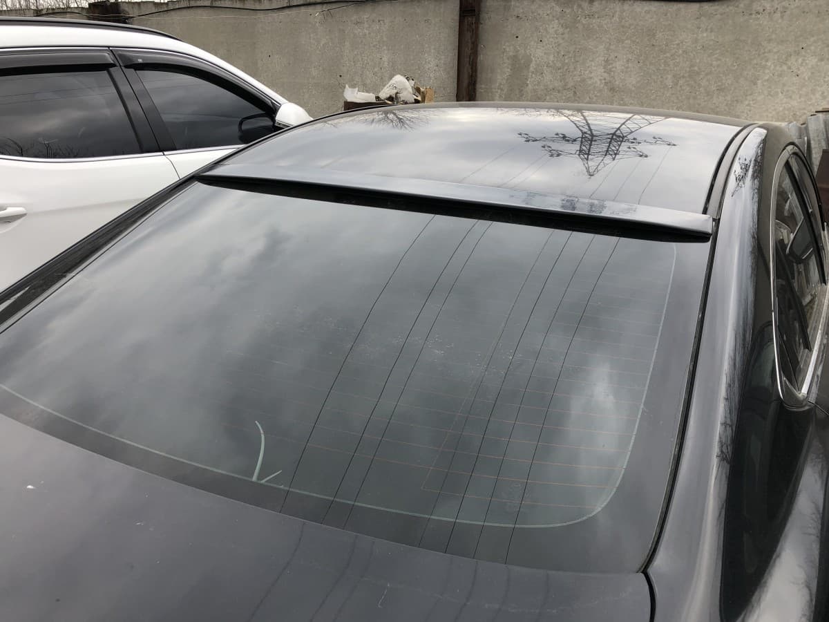 Козирок на скло Mazda 6 2013 - ABS пластик під фарбування 2