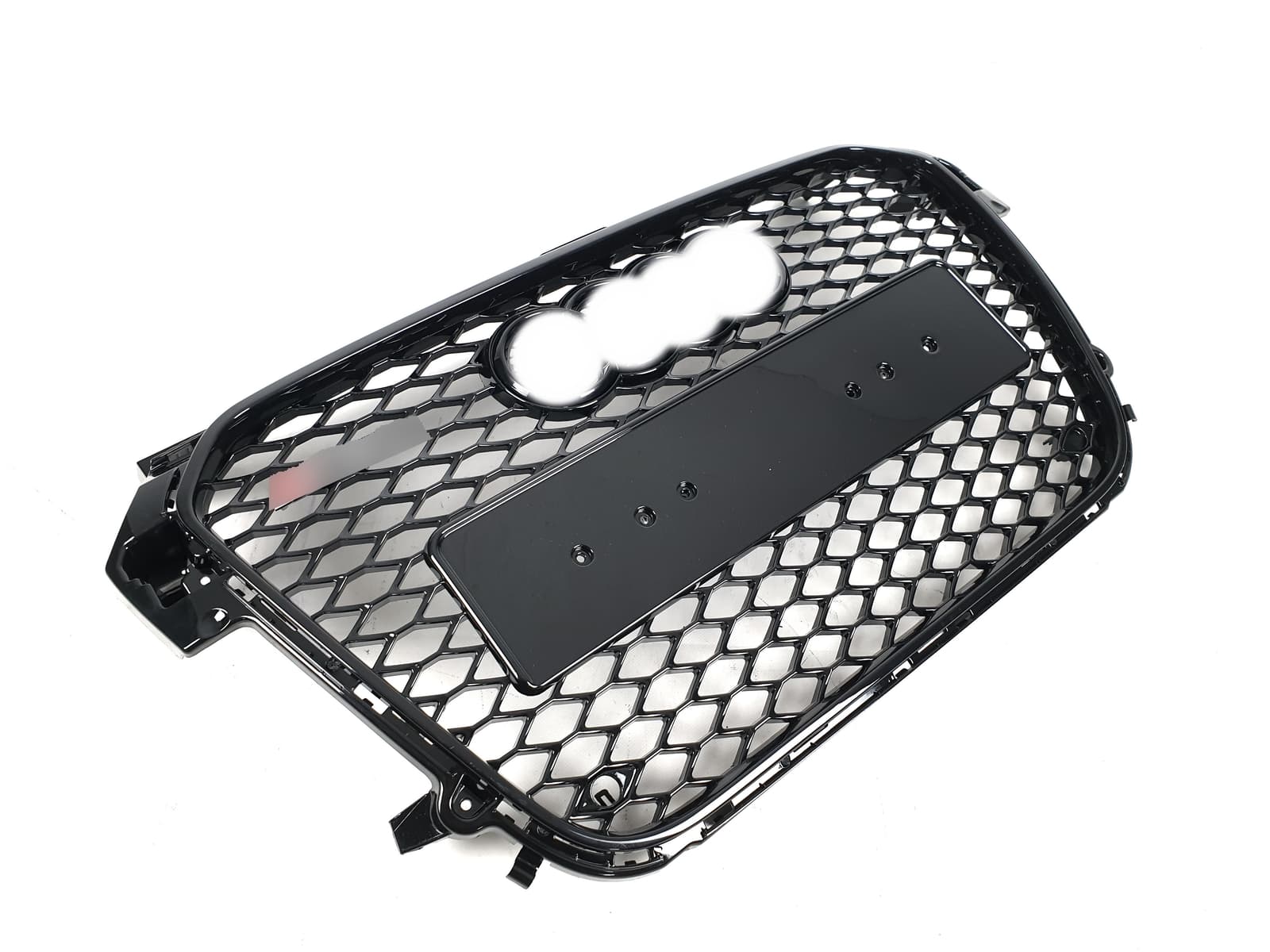 Решітка радіатора Full Black (в стилі RS1) на Audi A1 8X 2010-2014 року 2