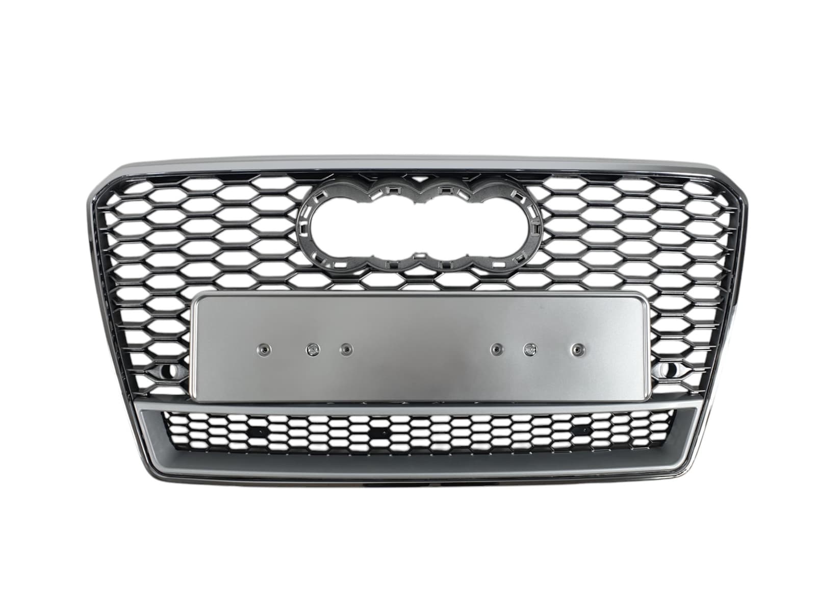 Решітка радіатора Silver Chrome (в стилі RS7 quattro) на Audi A7 4G 2010-2014 року