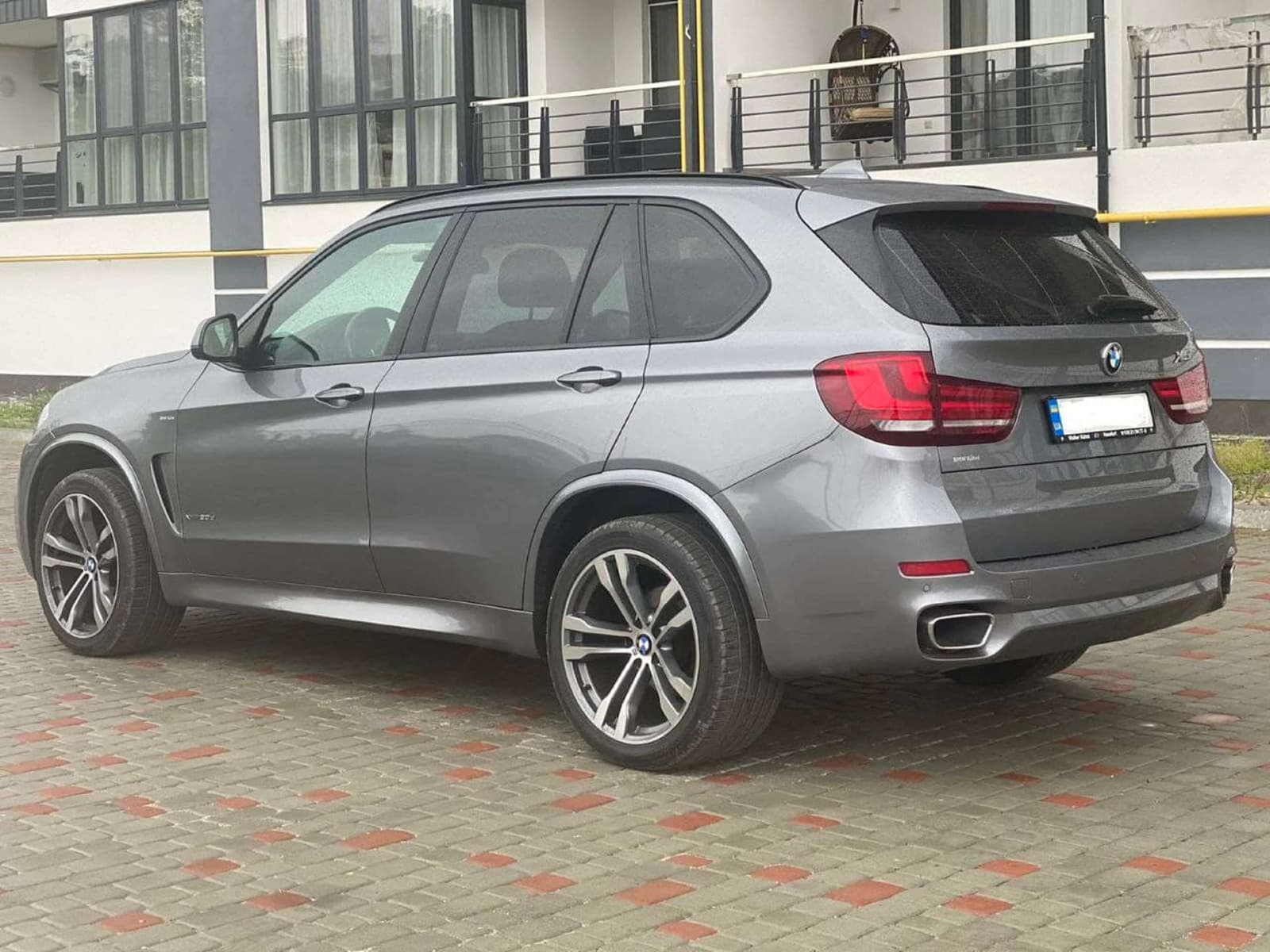 Накладки на пороги (стиль M Sport Paket) на BMW X5 F15 2013-2018 року 6