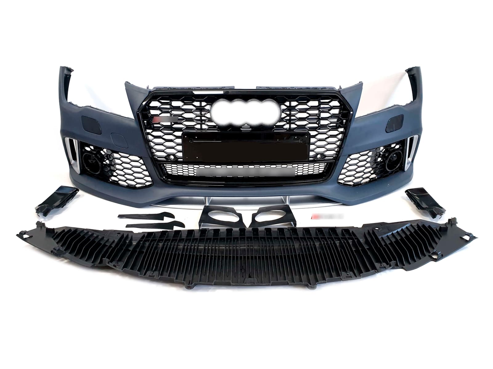 Передній бампер (в стилі RS7) V2 на Audi A7 4G 2010-2014 року