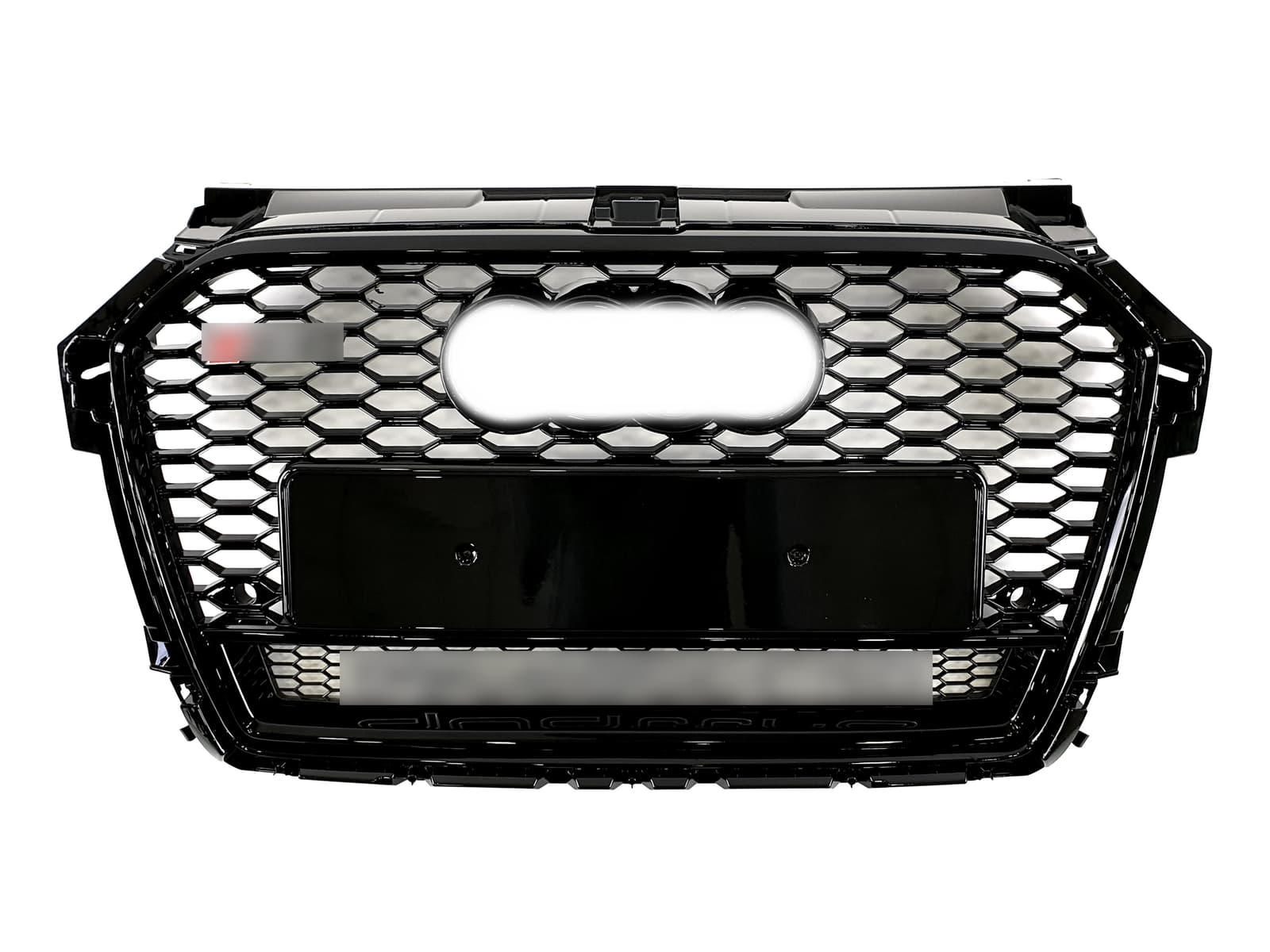 Решітка радіатора Full Black (в стилі RS1) Quattro на Audi A1 8X 2014-2019 року