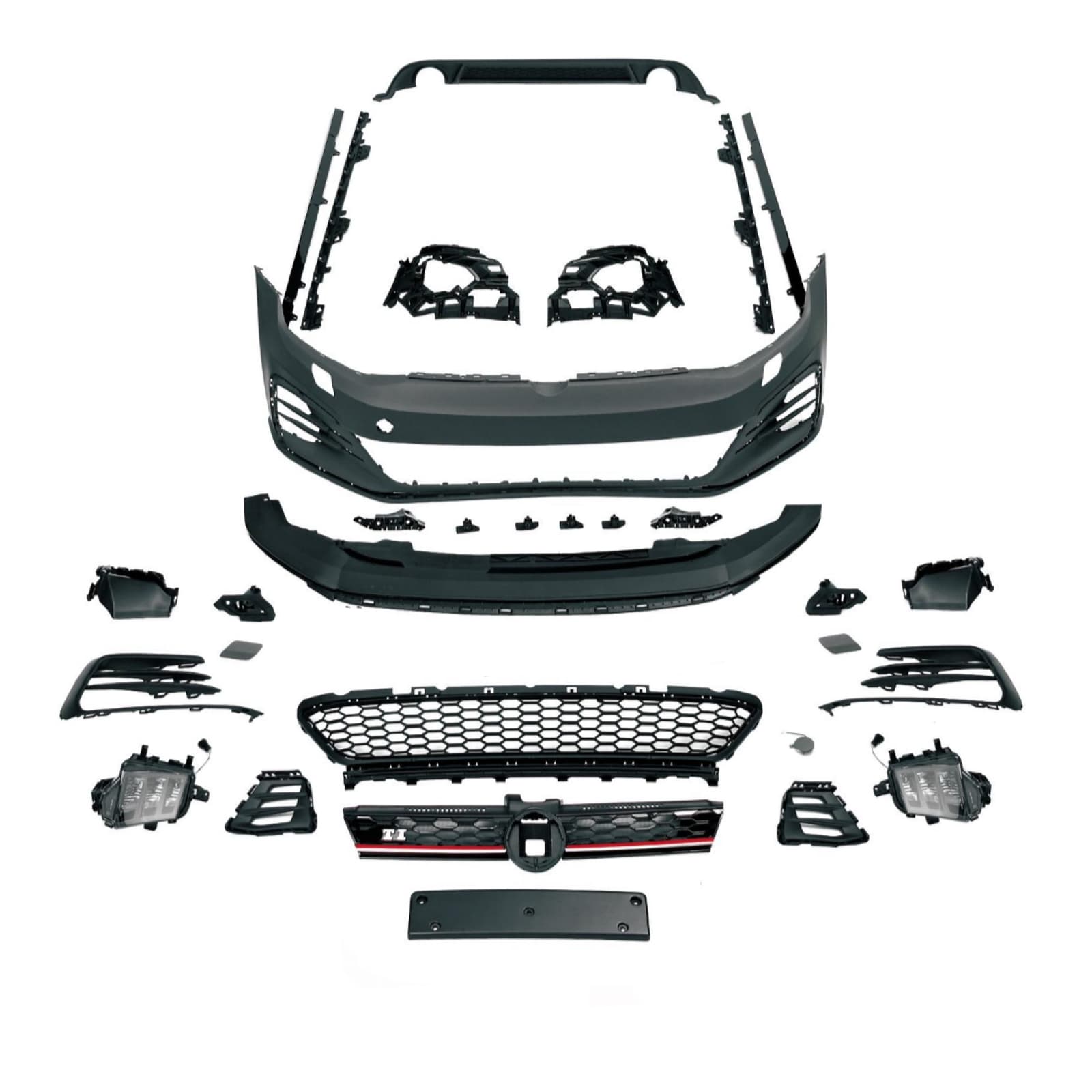 Комплект обвісу GTI для Volkswagen Golf 7.5 2017-2021