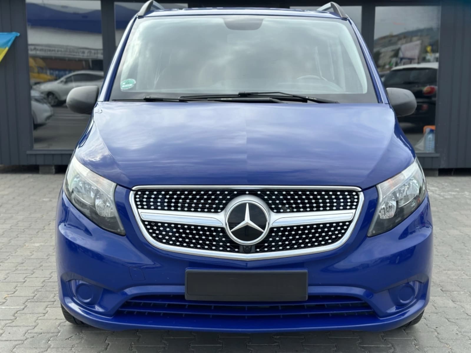Решітка радіатора DIAMOND SILVER Mercedes Benz Vito W447 2014-2019