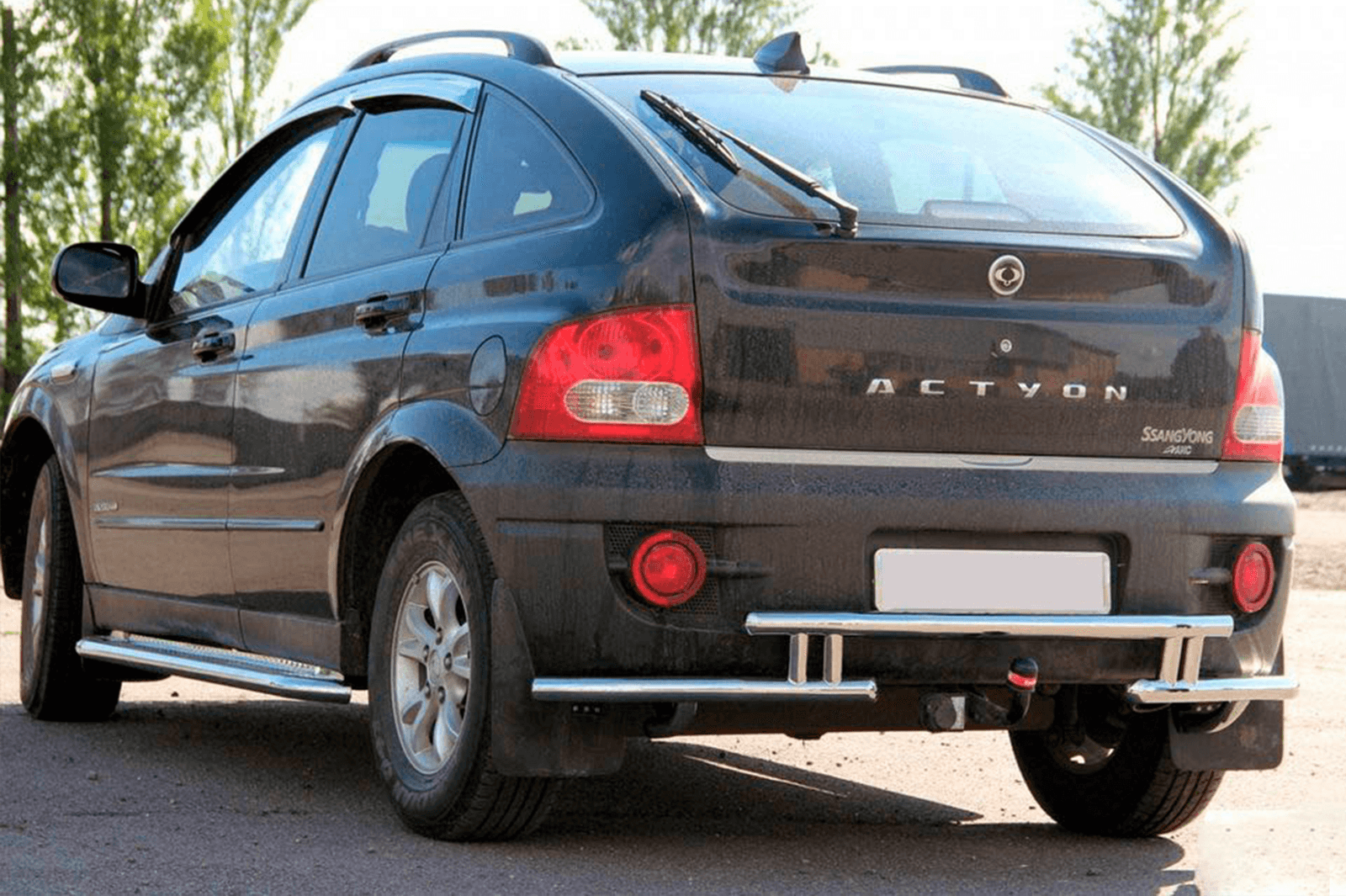 Задній захист AK005-2 (нерж)