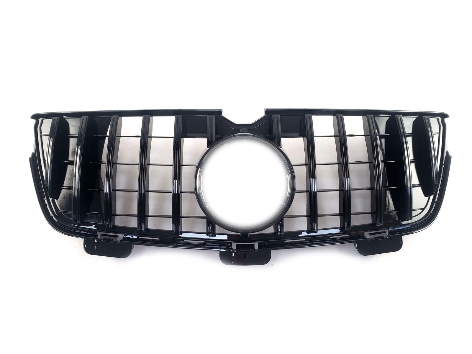 Решітка радіатора Full Black 2 Line GT на Mercedes-Benz GL-Class X164 2009-2012 року