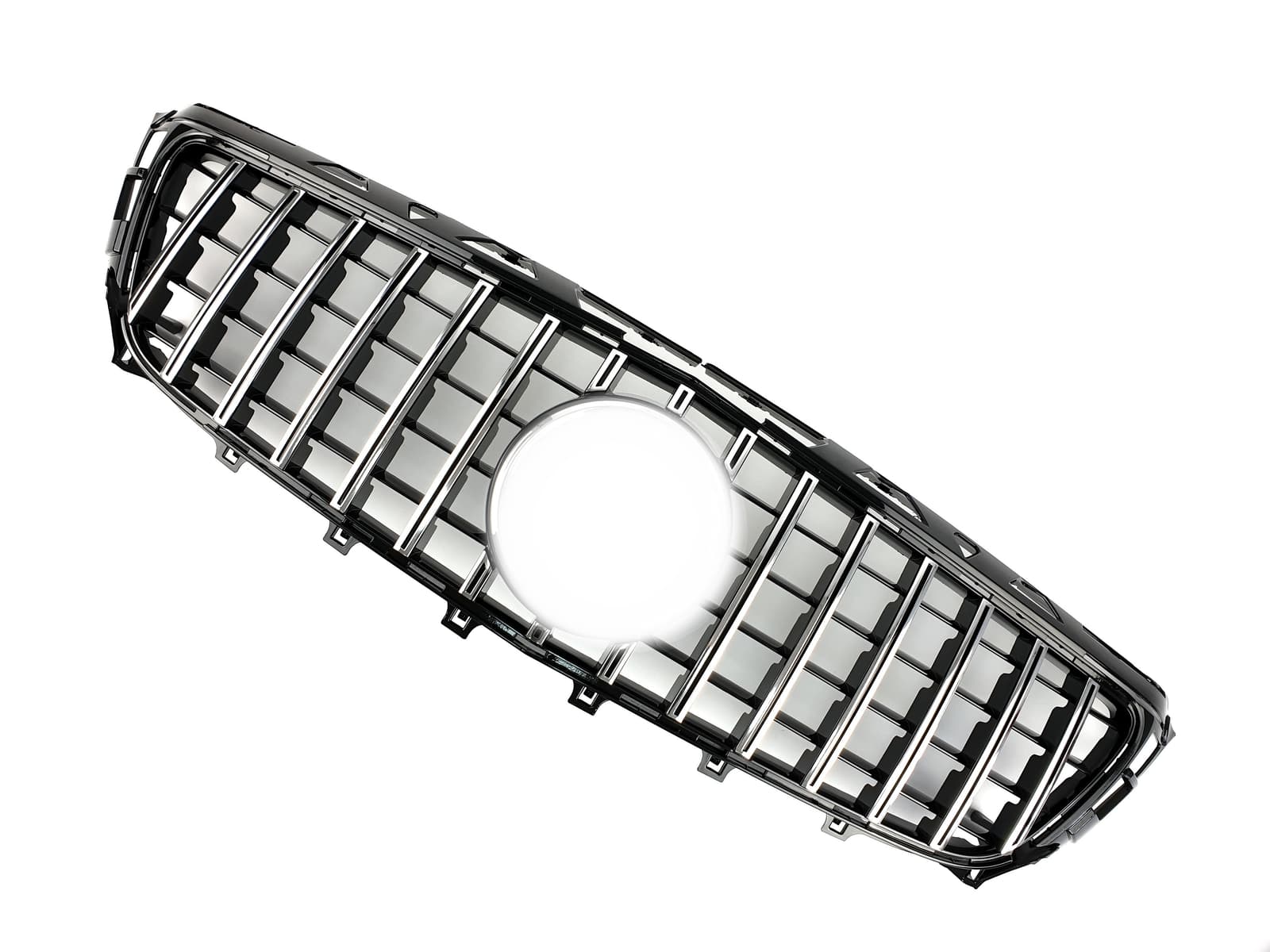 Решітка радіатора Chrome Black GT на Mercedes-Benz CLS-Class C218 2011-2014 року 3