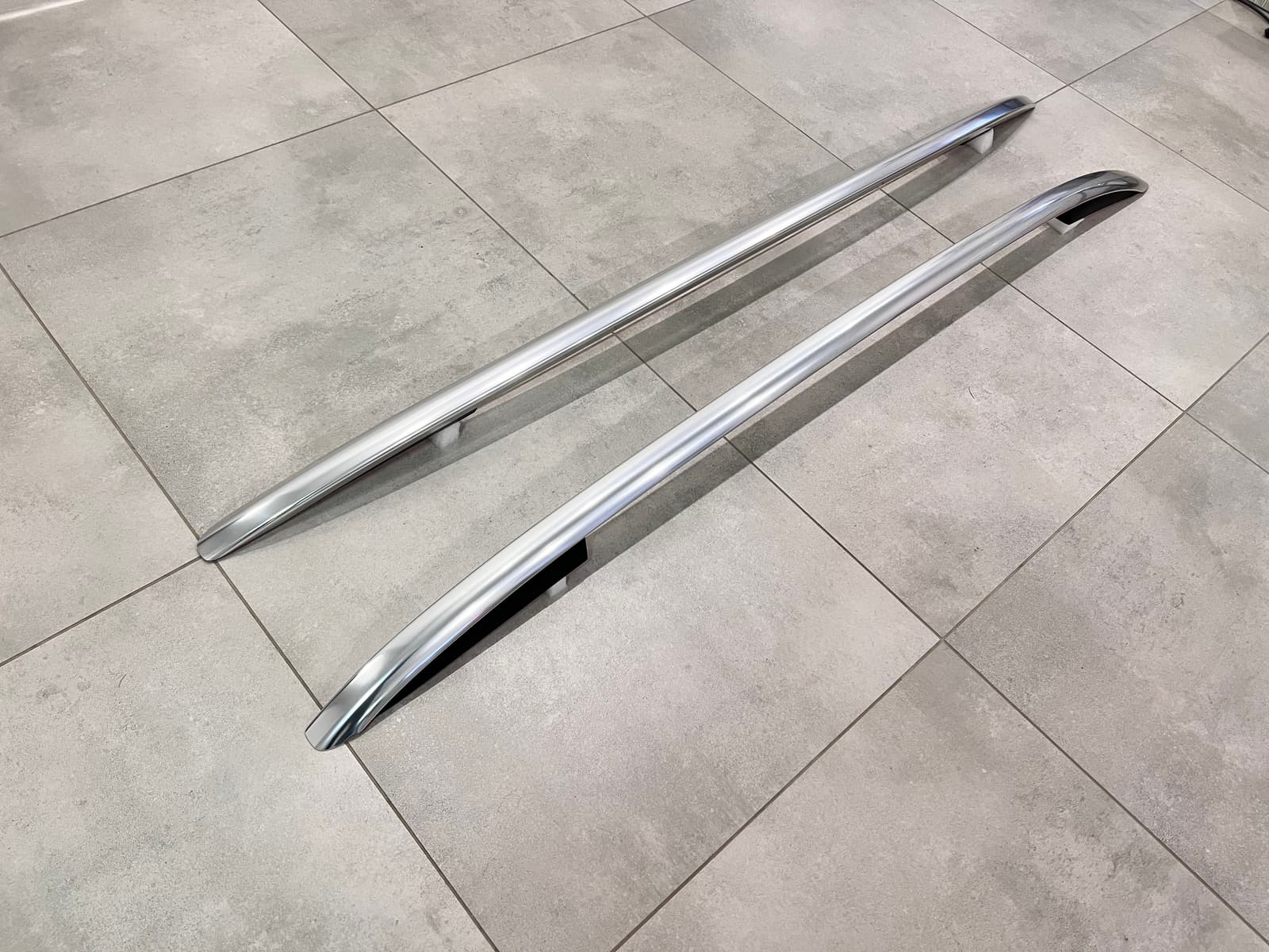 Рейлінги на дах OEM Porsche Cayenne 958/Volkswagen Touareg 2010-2018 алюміній 2шт. колір срібло 2