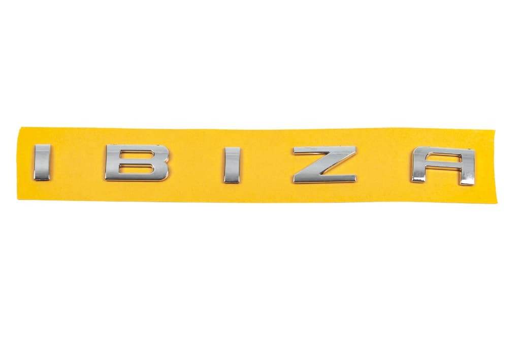 Напис Ibiza 6L6853687A (275мм на 25мм)