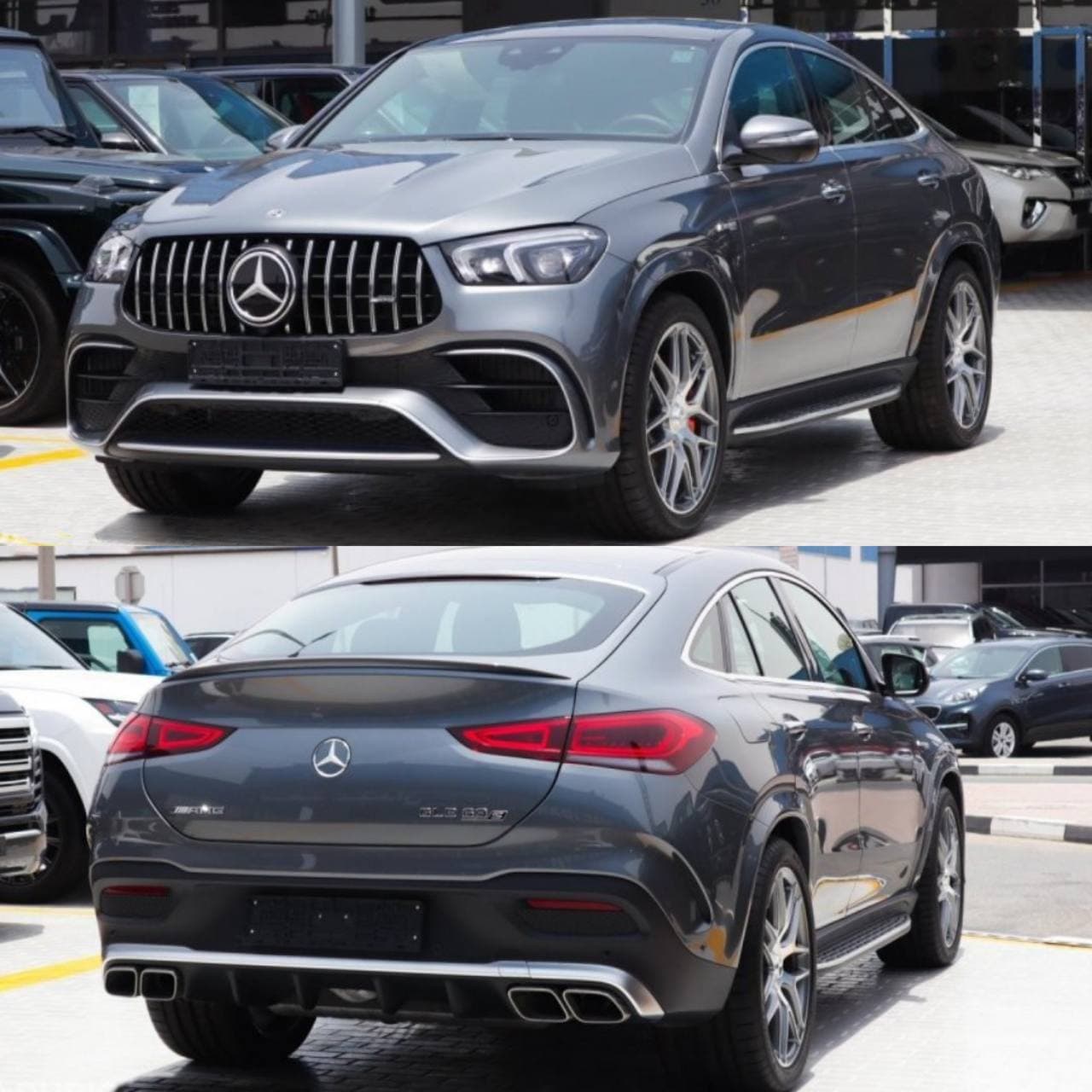 Комплект обвісу GLE63 AMG Mercedes Benz GLE class C167 COUPE 2019-