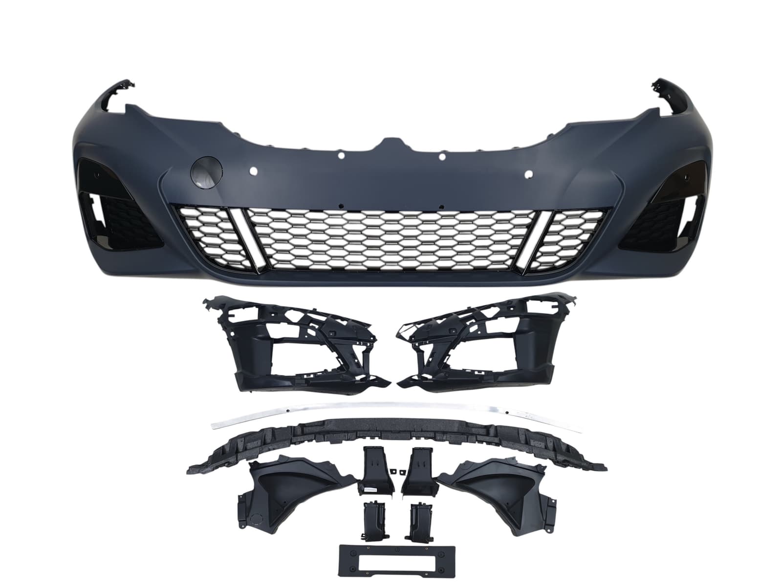 Передній бампер (M-Paket) на BMW 3 Series G20 / G21 2018-2022 року