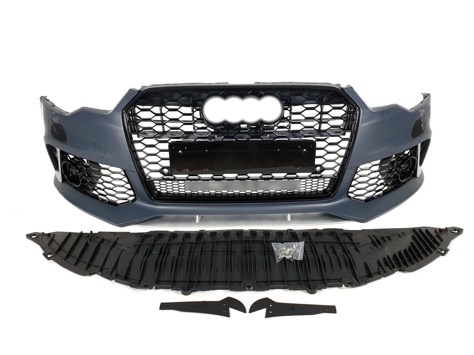 Передній бампер (в стилі RS6 Quattro) на Audi A6 C7 2011-2014 року