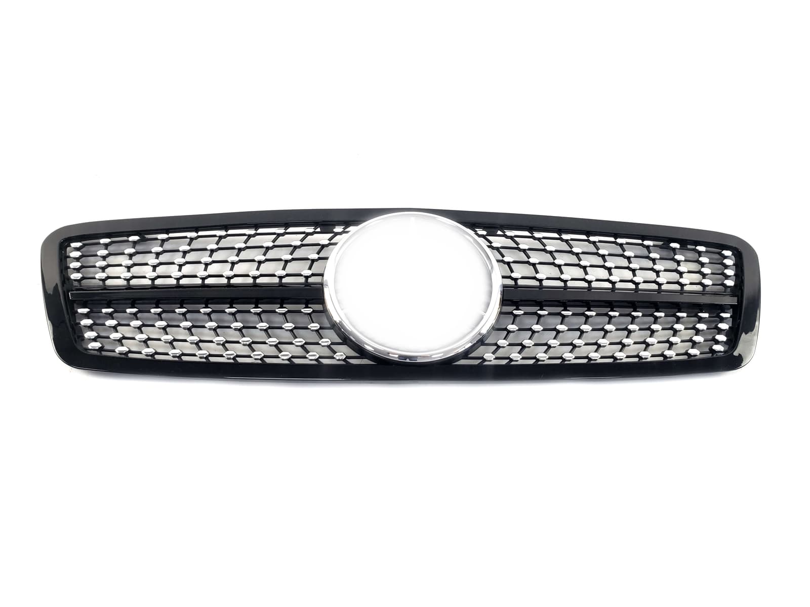 Решітка радіатора Black Diamond на Mercedes-Benz C-Class W203 2000-2007 року 2