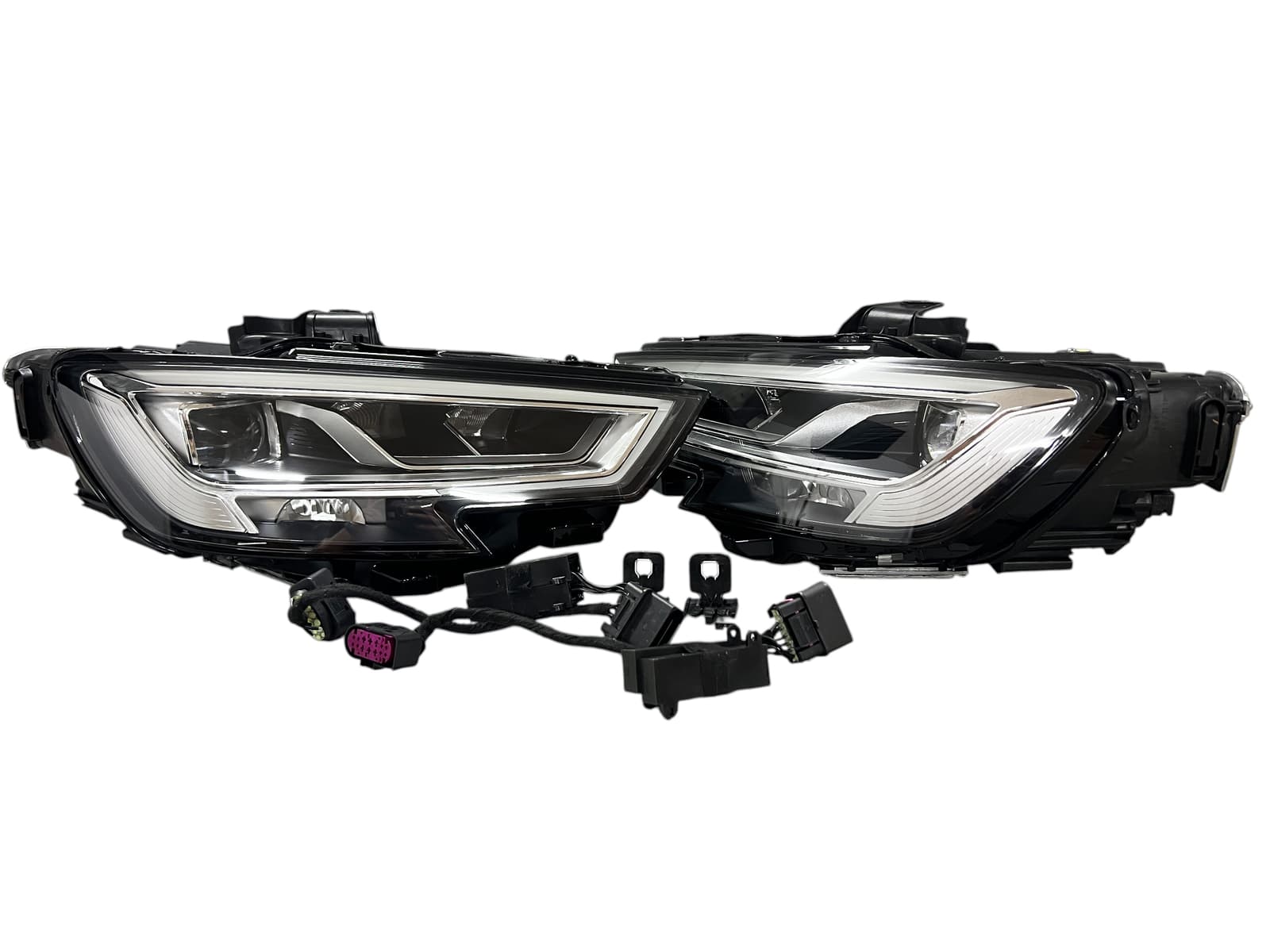 Передні фари Full Led (заміна на рестайлінг) на Audi A3 8V 2012-2016 року