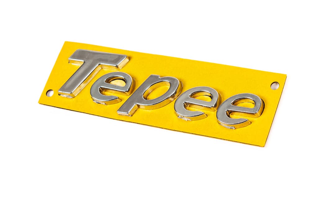 Напис Tepee (105мм на 25мм)
