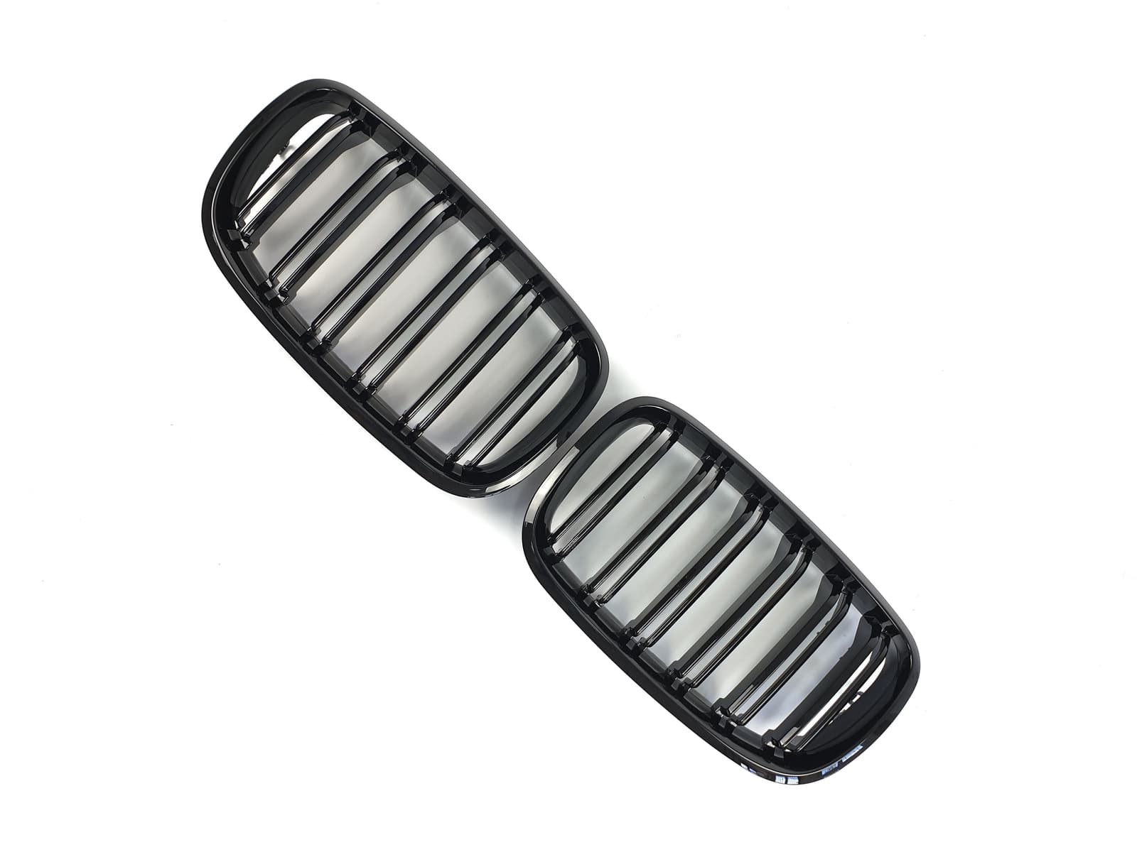 Ніздрі Чорний глянець (Подвійні M-Look) на BMW X5 E70 2010-2013 року 3