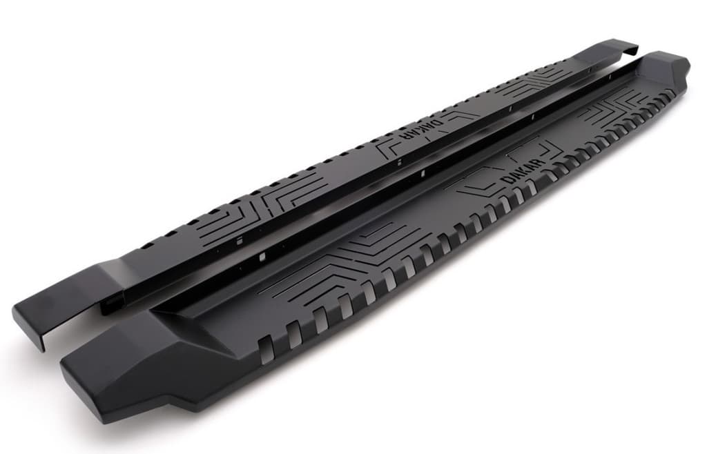 Бокові пороги Dakar V1 без LED (2019+, 2 шт, метал)