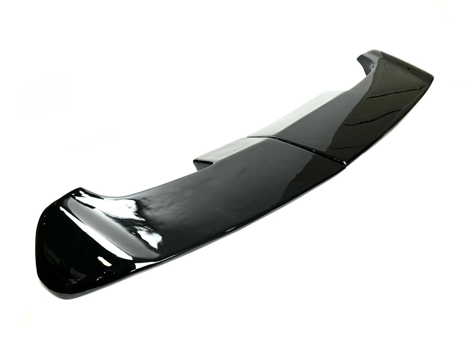 Спойлер козирок Toyota Land Cruiser 105 1998-2007 распашонка 2 двері ABS пластик, чорний глянець