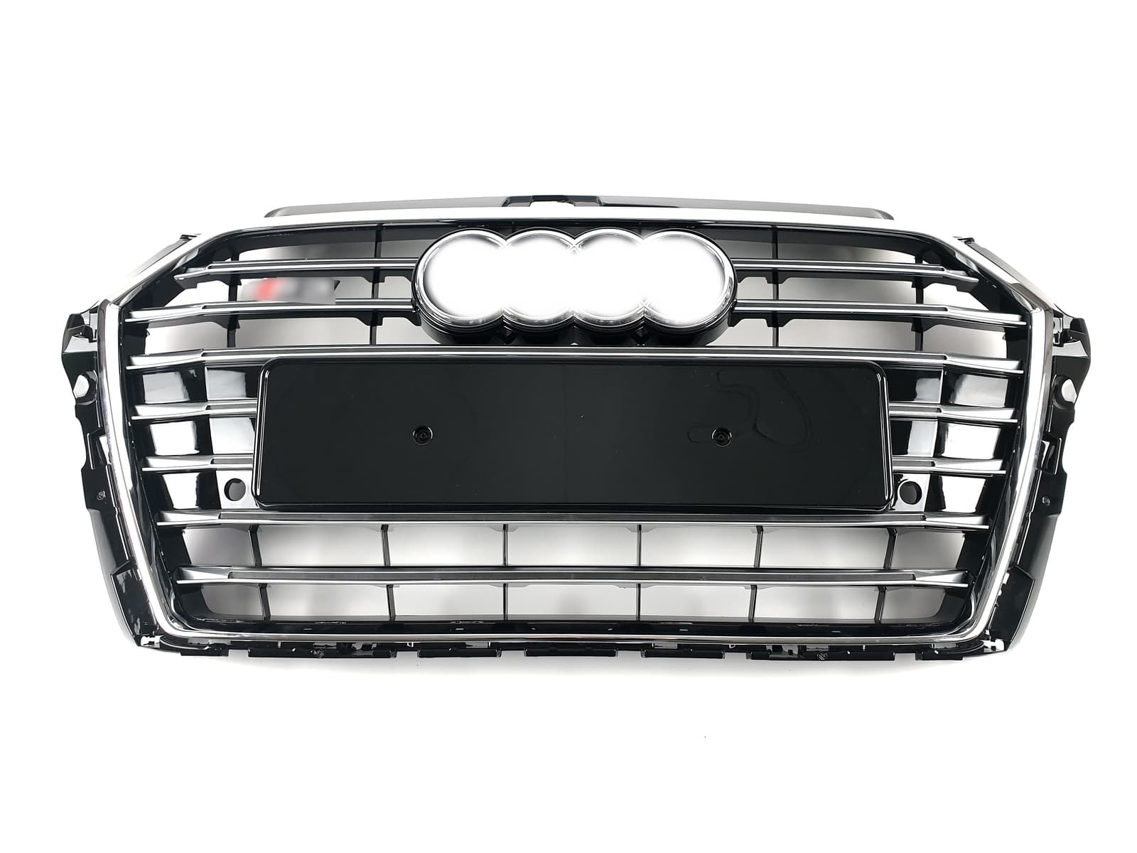 Решітка радіатора Chrome Black (в стилі S3) на Audi A3 8V 2016-2020 року 2