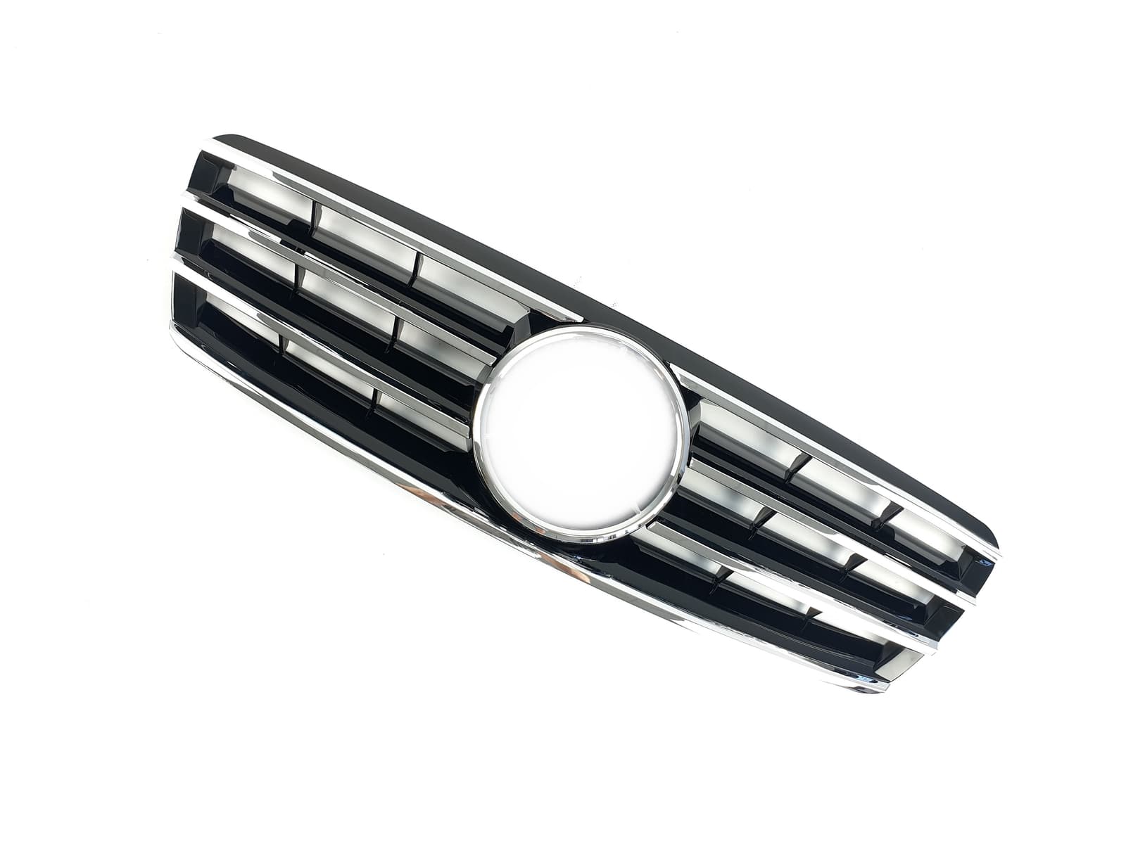 Решітка радіатора CL Black на Mercedes-Benz C-Class W203 2000-2007 року 3
