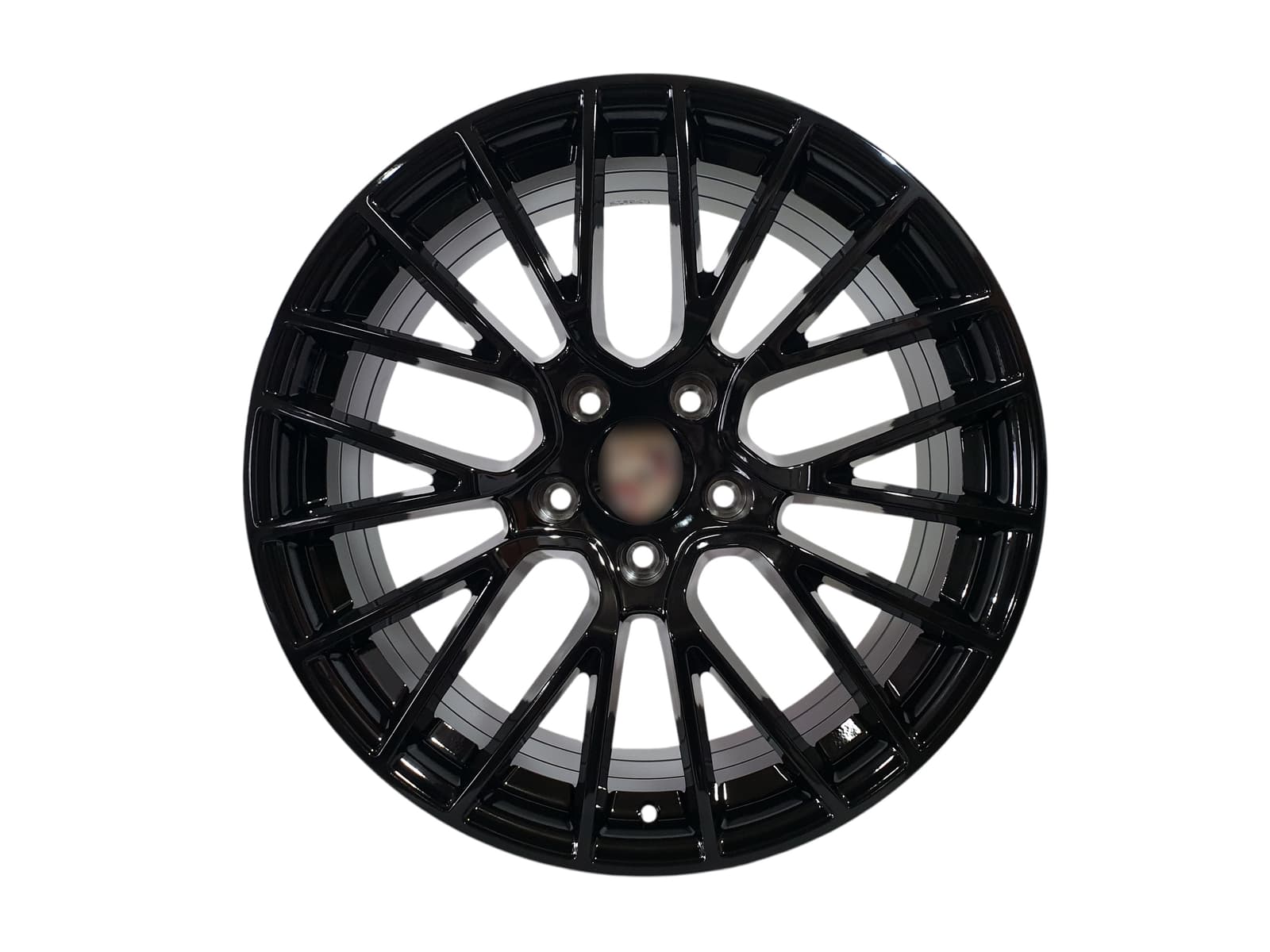 R20 Gloss Black Диски (різноширокі) на Porsche Cayenne 958 2010-2014 року