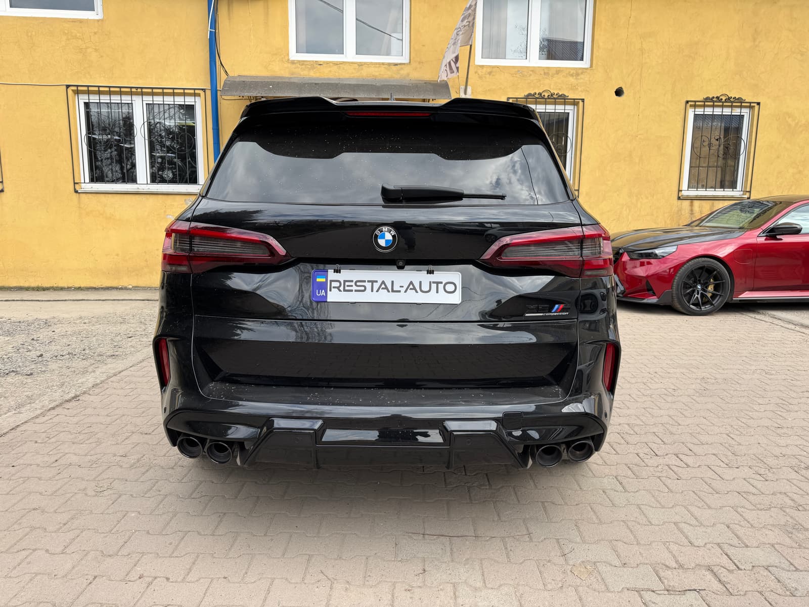 Спойлер Чорний глянець (стиль X5M) на BMW X5 G05 2018-2022 року 5