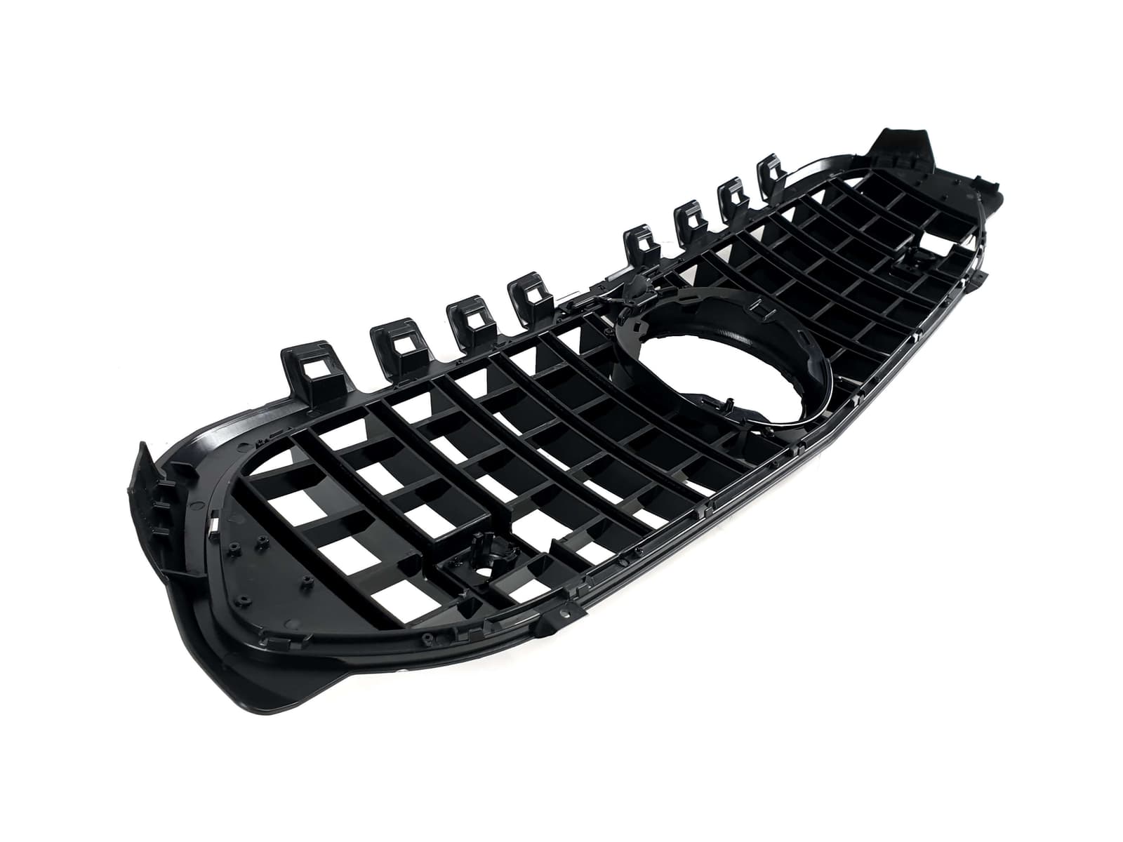 Решітка радіатора Full Black (з місцем під камеру) GT на Mercedes-Benz A-Class W177 2018-2022 року 5