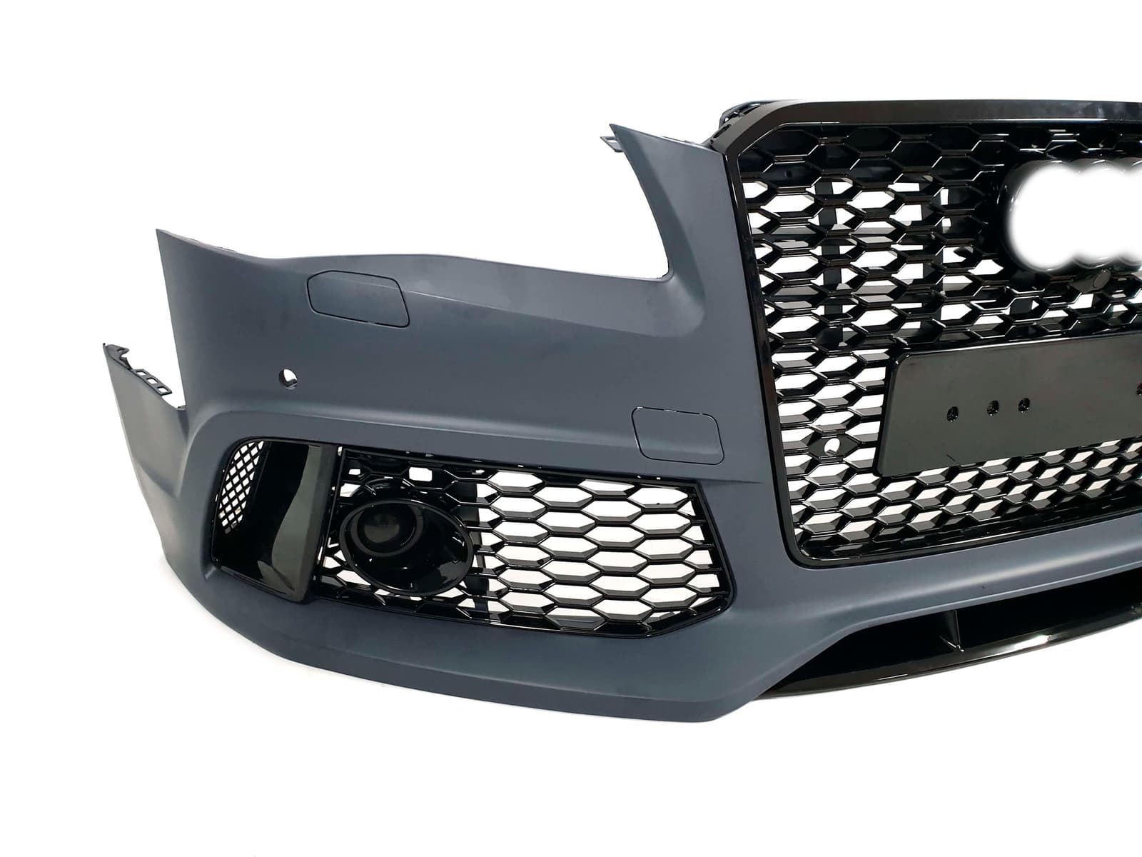 Передній бампер (в стилі RS) V1 на Audi A8 D4 2010-2014 року 2