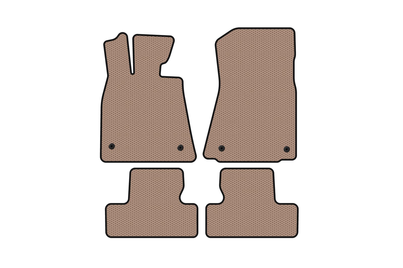 Гумові килимки Carsuit (Купе, бежевий)