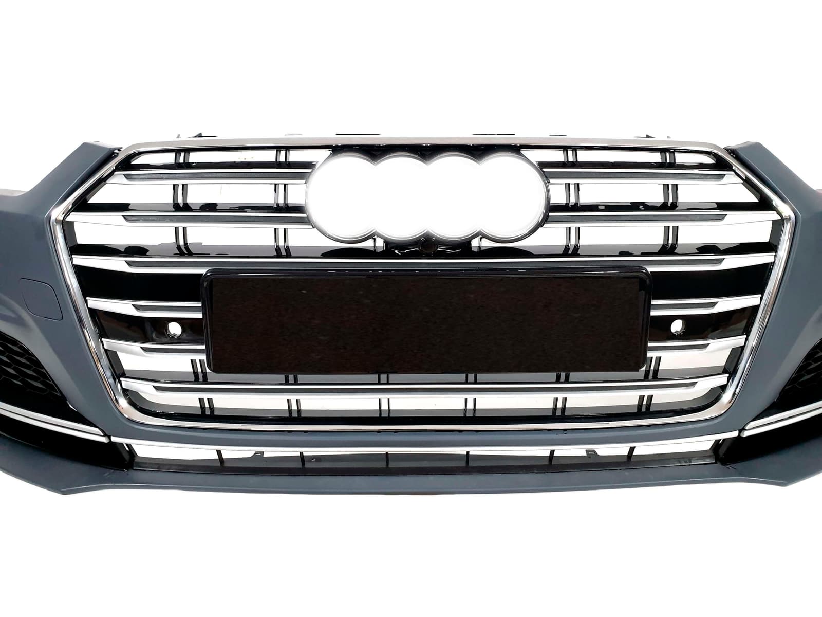 Передній бампер (в стилі S5) V2 на Audi A5 B9 2016-2020 року 3