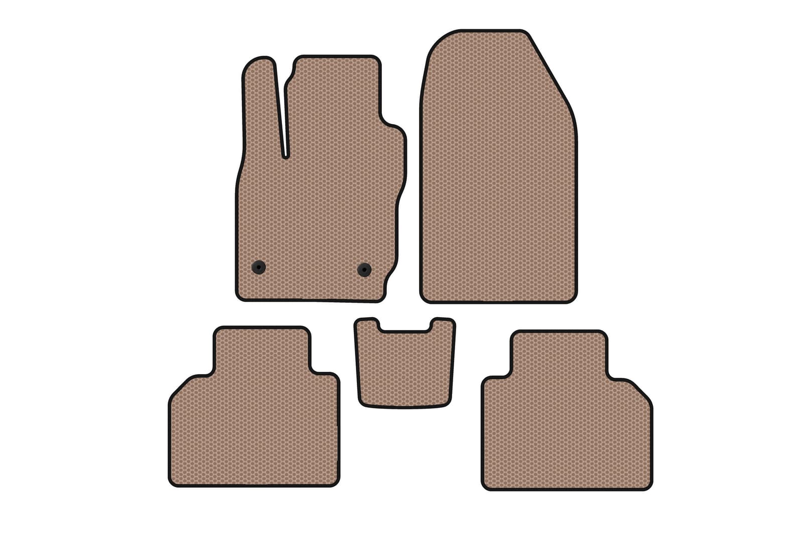Гумові килимки Carsuit (Бежевий)