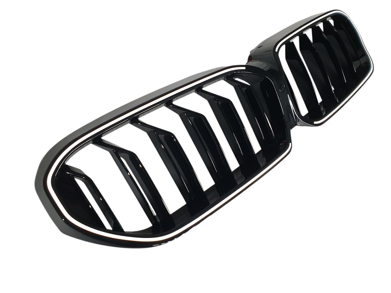 Ніздрі Чорний глянець LED (Iconic Glow) 2bar на BMW 5 Series G30 / G31 2020-2023 року 2