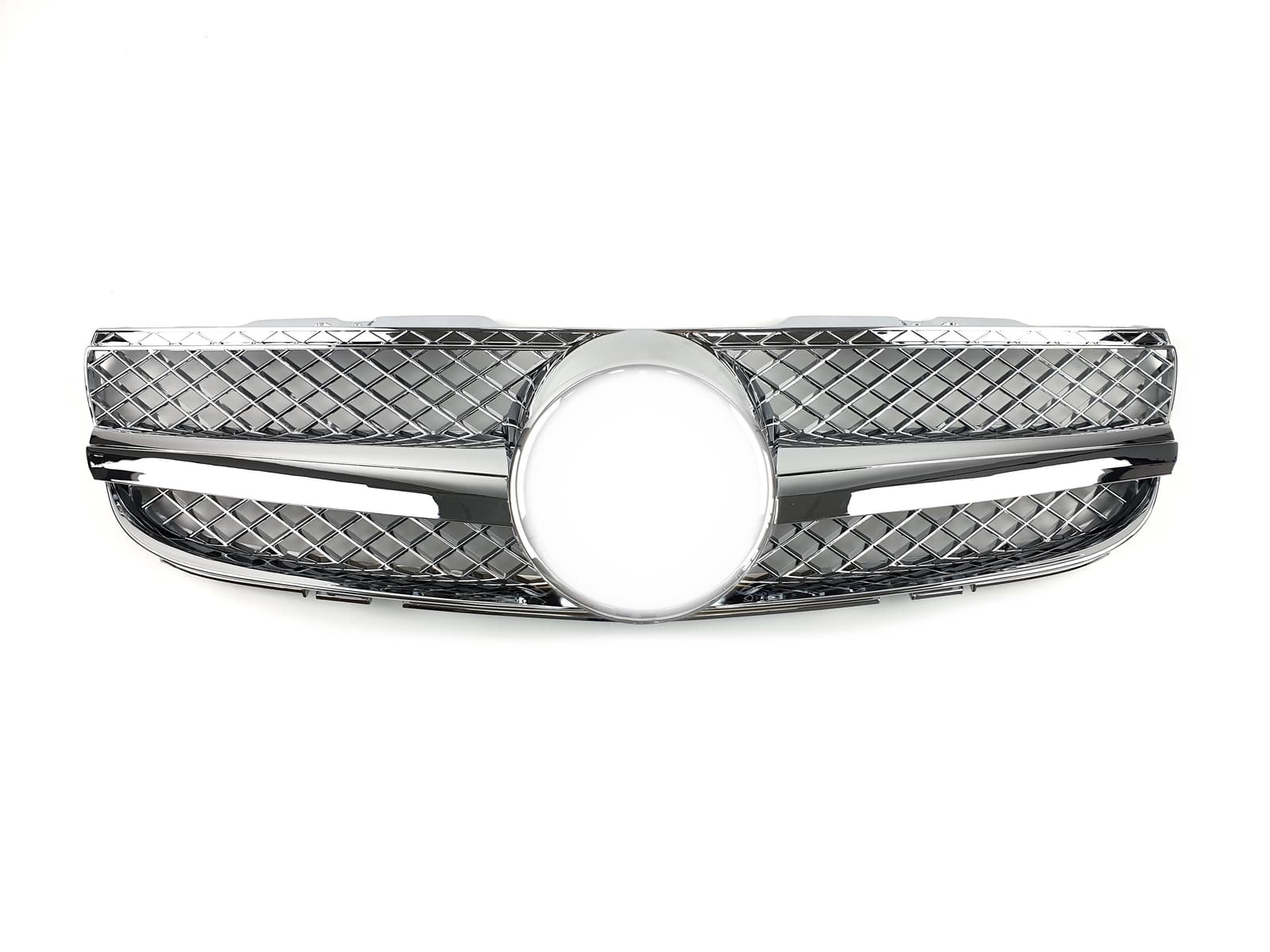 Решітка радіатора Chrome SL на Mercedes-Benz SL-Class R230 2006-2008 року